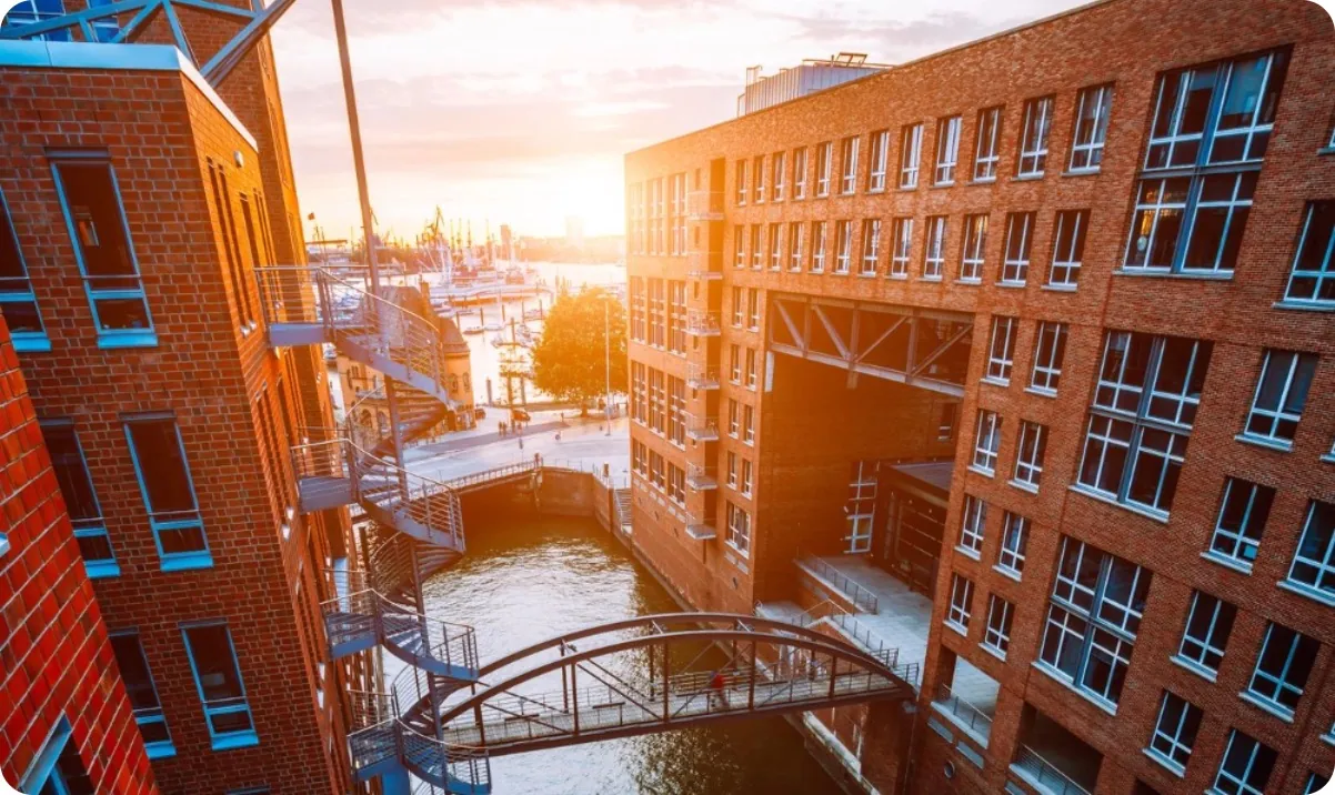 Speicherstadt in Hamburg