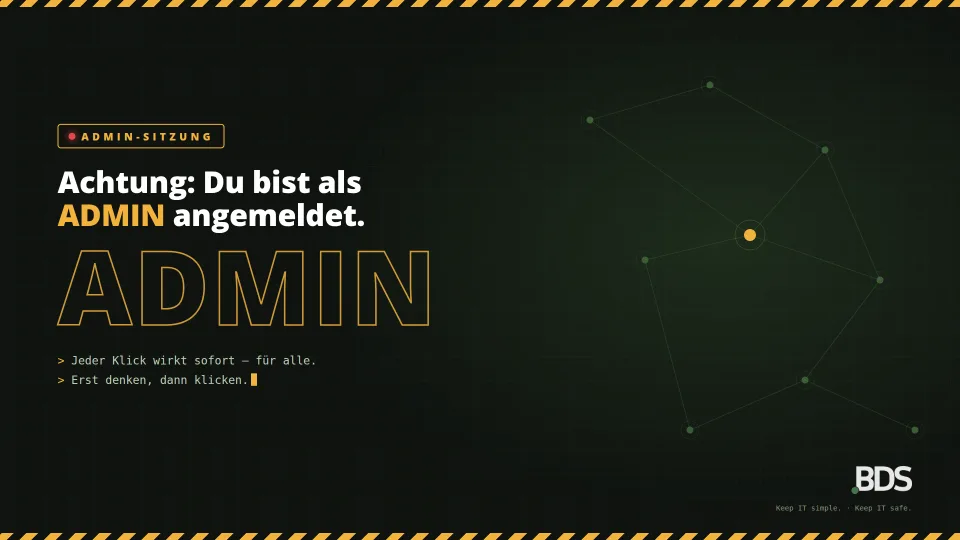 Wallpaper Admin-Modus