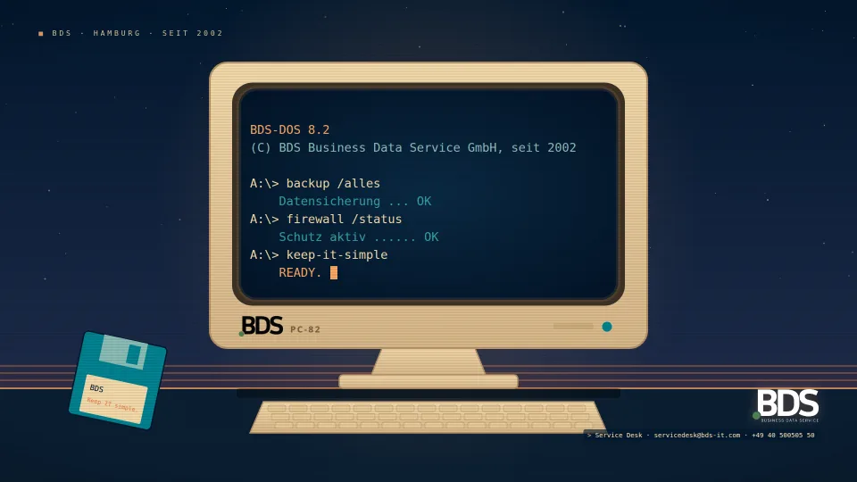Wallpaper Retro: BDS-DOS